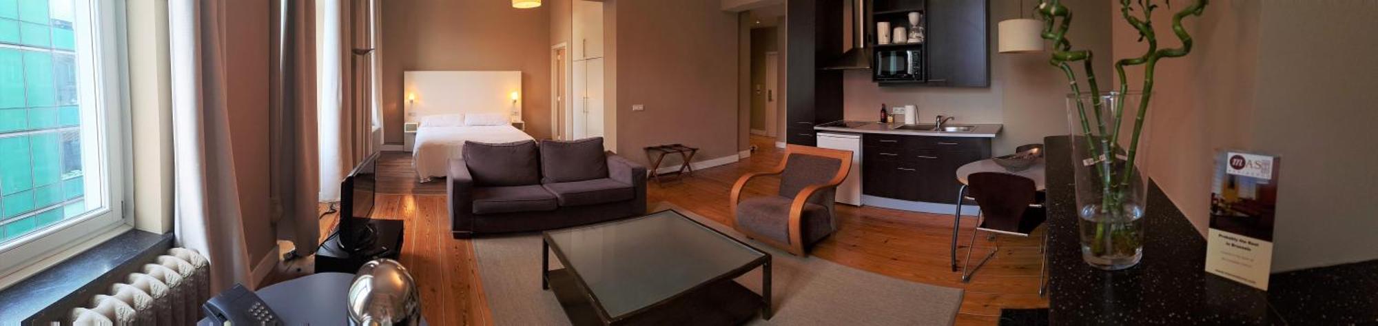 Mas Aparthotel Eu Brusel Exteriér fotografie